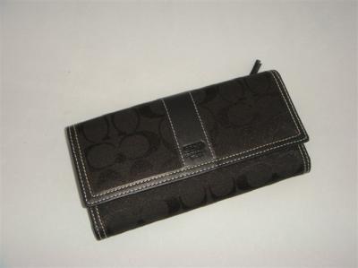 discounted Coach Wallets - 6K13 full black